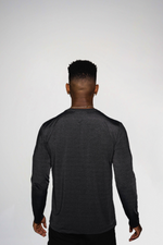 Load image into Gallery viewer, All-Performance Men&#39;s Charcoal Long Sleeve
