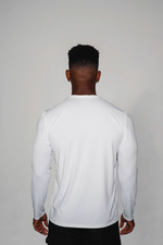 Load image into Gallery viewer, All-Performance Men&#39;s White Long Sleeve
