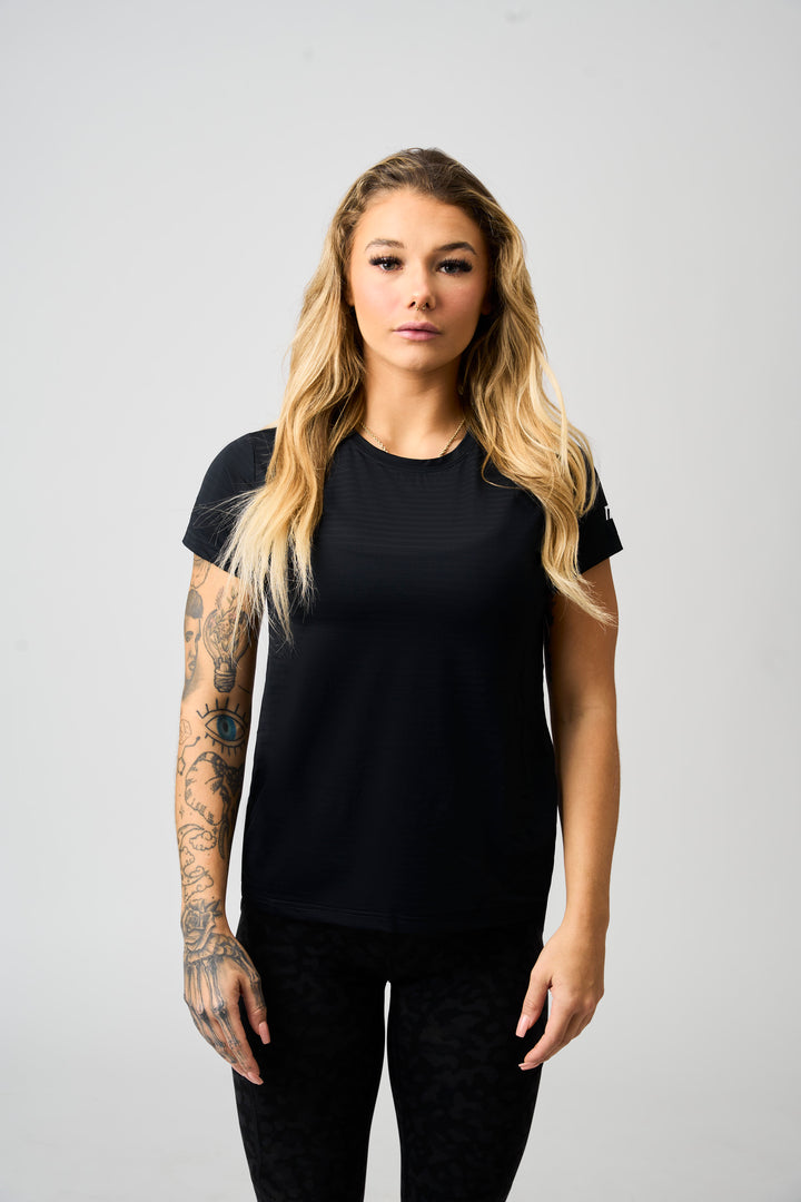 All-Performance Women's Black Tee