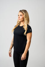 Load image into Gallery viewer, All-Performance Women&#39;s Black Tee
