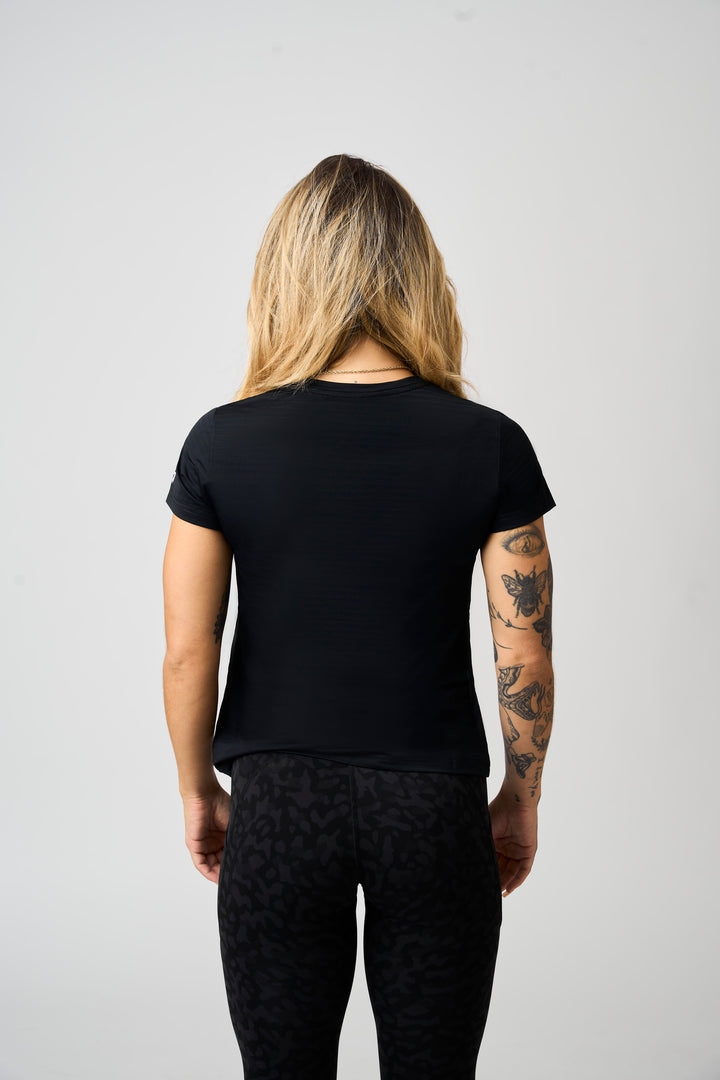 All-Performance Women's Black Tee