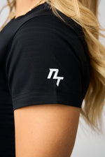 Load image into Gallery viewer, All-Performance Women&#39;s Black Tee
