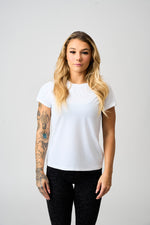 Load image into Gallery viewer, All-Performance Women&#39;s White Tee
